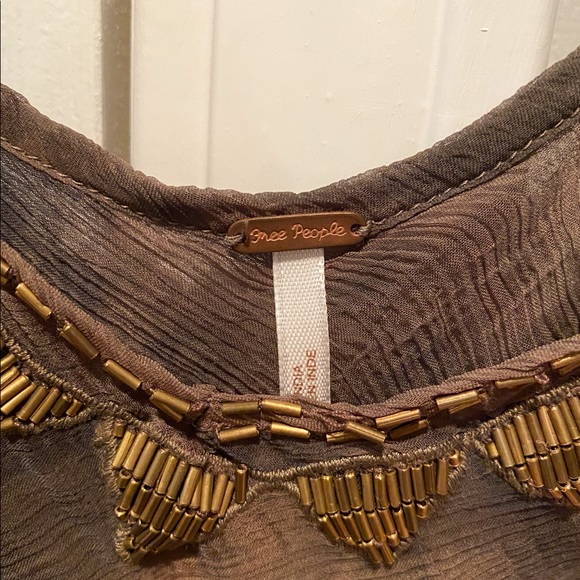 Free People Tie-dye Embroidered Tank - Picture 6 of 6